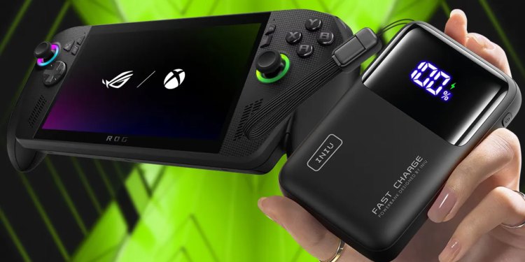Iniu 20,000mAh 65W Power Bank može brzo napuniti Xbox ROG Ally X ručno računalo za igranje za samo 23 USD