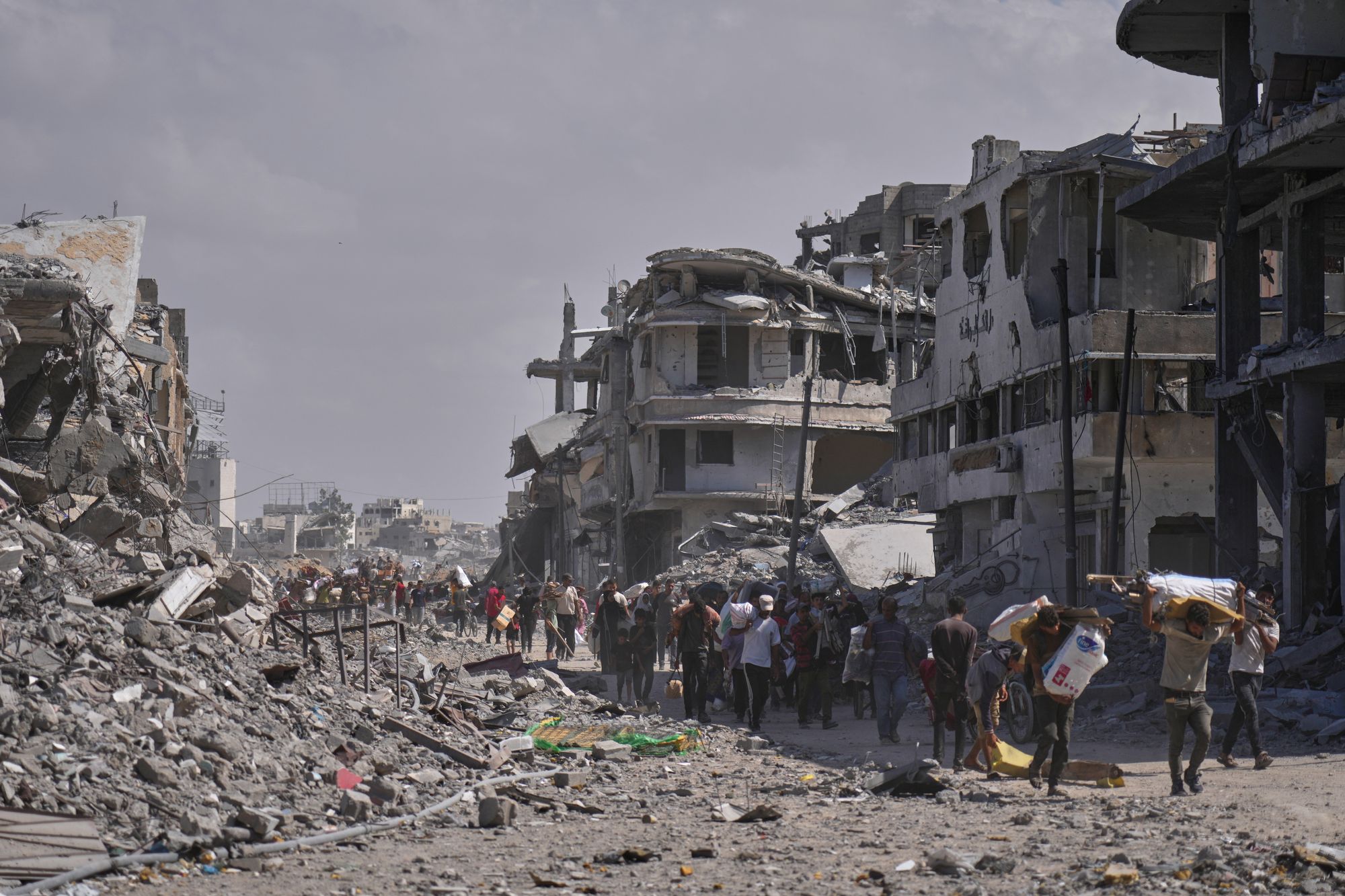 Tijelo gospodina Margalita pronađeno je u jami u Khan Younisu, na slici