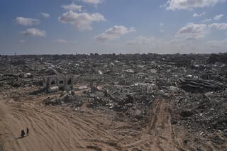 Veliki dio Gaze smanjen je na ruševine dvogodišnjeg bombardiranja Izraela