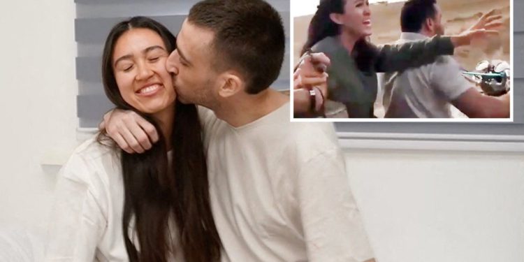 Izraelski par koji je postao simbol tragedije 7. listopada ponovno se ujedinio s poljupcem u godinama – dvije godine nakon što je razdvojen