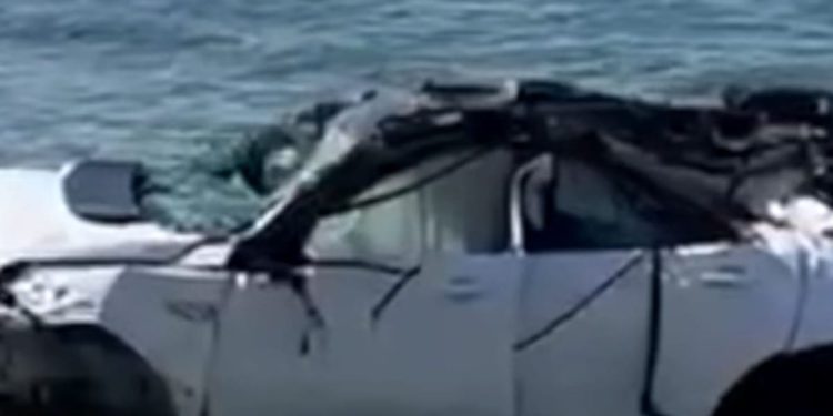 Izvučen automobil iz mora kod Senja: "Potpuno je uništen, a snimka je uznemirujuća"