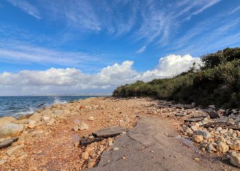 Kreće obnova Virskog prstena, ceste uz more, u potpunosti uništene uslijed orkanskog juga i plimnog vala
