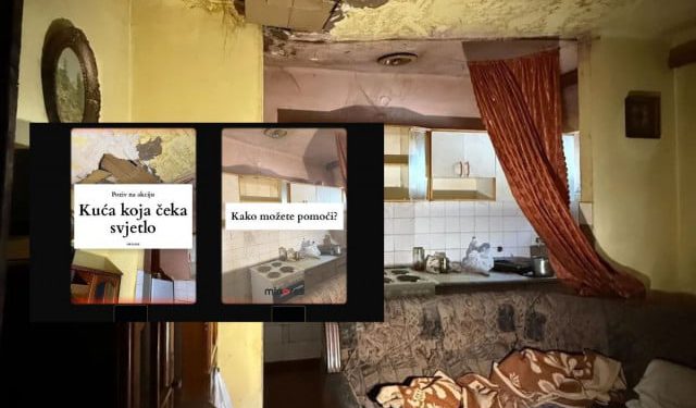 ‘Kuća koja čeka svjetlo’: Minores pokrenuo humanitarnu akciju za pomoć unuku i djedu iz Mostara