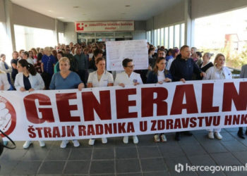 Liječnici u HNŽ-u podržavaju veće plaće medicinara, ali pitaju ‘je li realno da razlika između nas i njih bude 150 KM?’