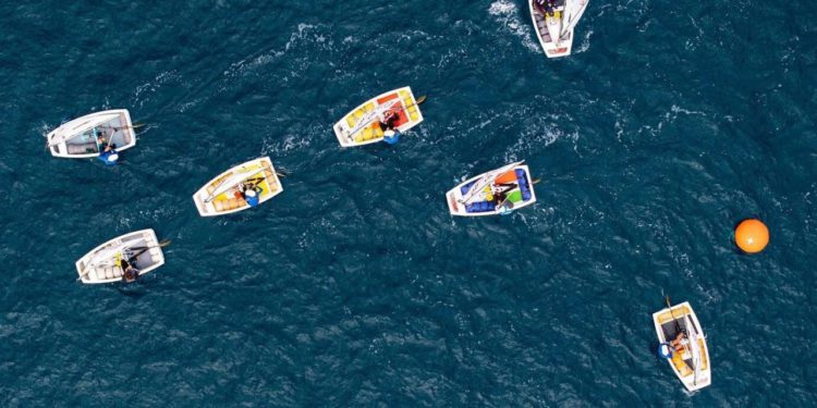 Maestral razveselio organizatora i natjecatelje. Stigli rezultati prvog plova Dubrovačke regate za klasu Optimist