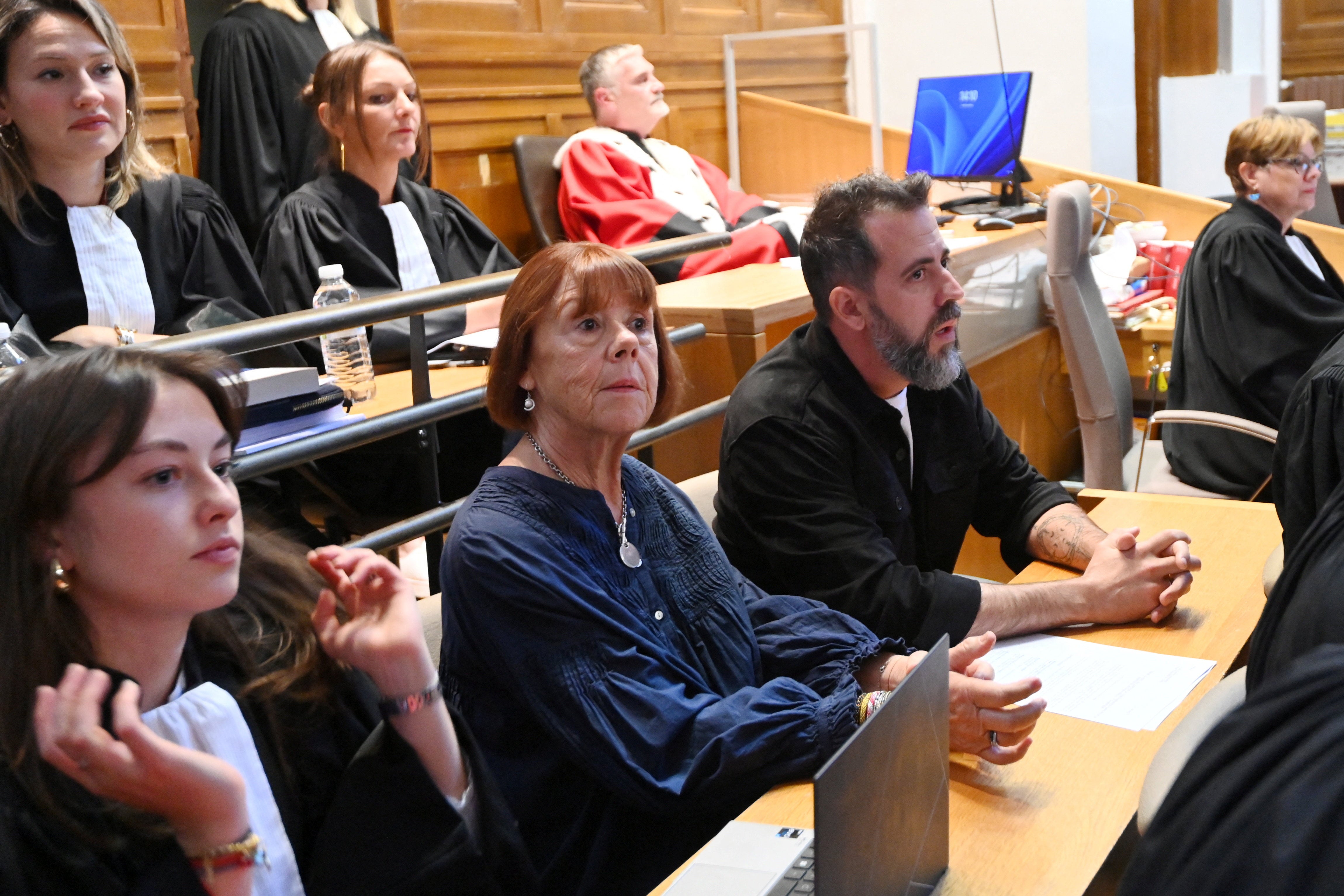 Gisele Pelicot (c) Prije početka žalbene saslušanja 6. listopada 2025