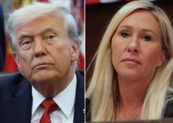 Marjorie Taylor Greene otkriva najnoviji Rift s MAGA -om dok ona kuca Trumpa na ledenim napadima koji su bili srž njegove kampanje