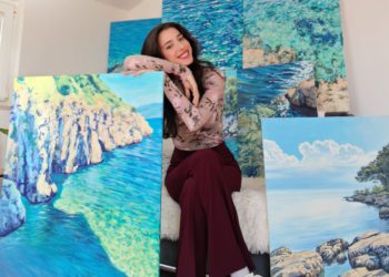 Mladi izlažu: Marina Mužinić u Zoni prikazuje sraz plave svjetlosti mora i čvrstoće stijena