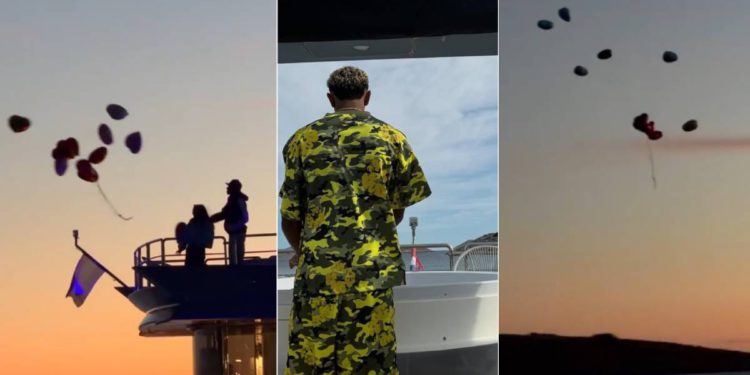 NEPROMIŠLJENA GESTA Jedan od najvećih nogometaša današnjice doveo djevojku u Kornate, pa u zrak pustili desetke plastičnih balona