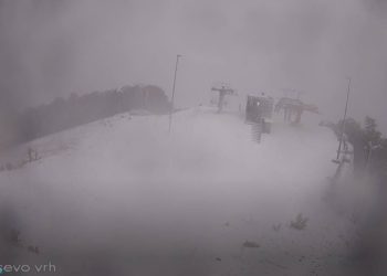 Na Platku pada prvi snijeg