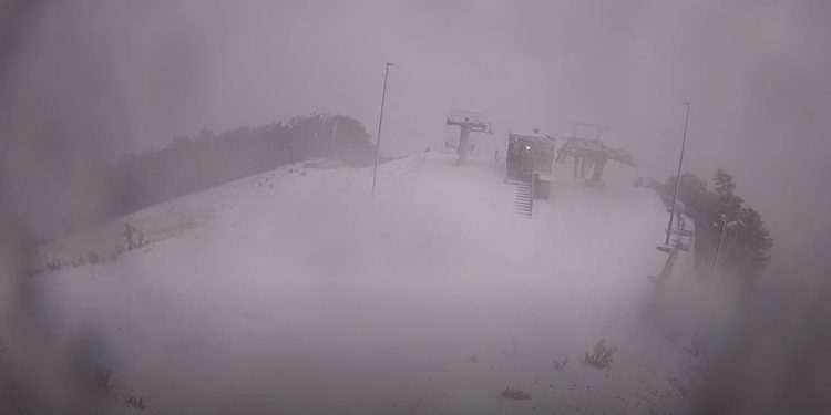 Na Platku pada prvi snijeg