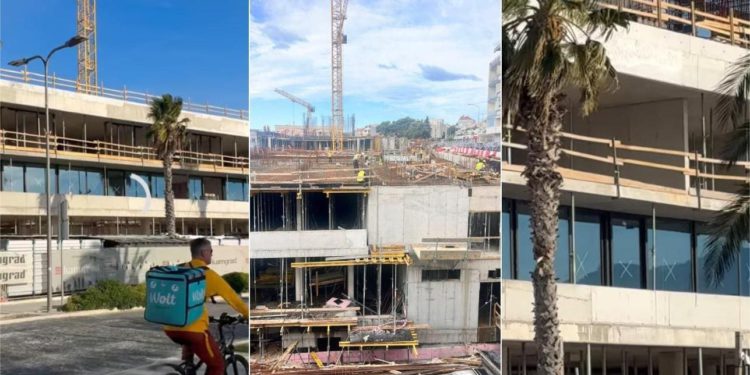 Nećete vjerovati kako munjevito napreduju radovi na hotelu Marjan: Pogledajte videozapis