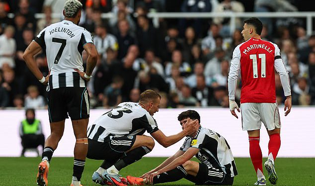 Newcastle je predao veliki udarac dok England Star otkriva dužinu odsutnosti ozljede