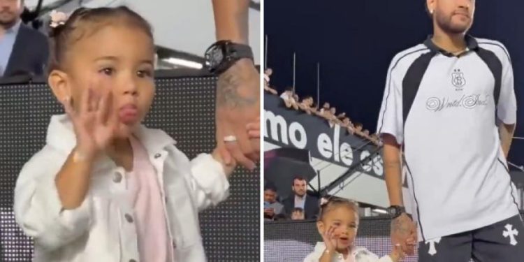 Neymarova kći jako slatka: pogledajte kako oponaša tatinu proslavu!