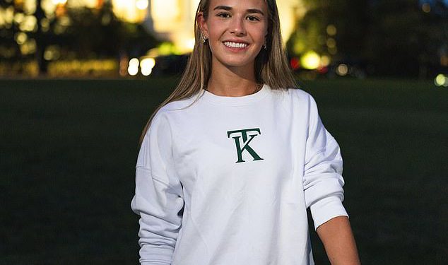 Obožavatelji orlova optužuju Kai Trump za “krađu” logotip marka odjeće Travisa Kelcea