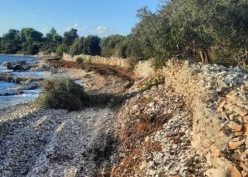 Omiljenu pelješku plažu “pregazio” bager, investitor iz BiH napravio crnu jamu, počupao stoljetne masline…