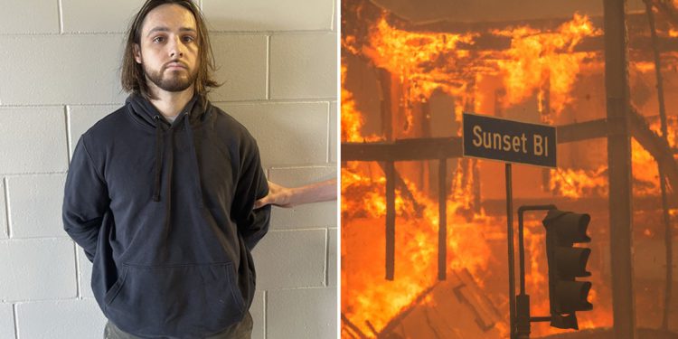 Osumnjičeni optužen za “zlonamjerno” počevši smrtonosne palisades vatre stvorile su AI slike gorućih gradova, kažu saveznici