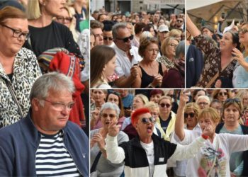 Ovako se Split oprostio od Halida. Fotogalerija govori više od tisuću riječi