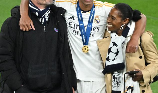 Parents of England star Jude Bellingham and his brother Jobe split: Couple end marriage as ‘silver fox’ father ex-policeman Mark grows close to another divorced mum-of-two