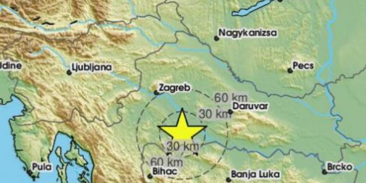 Potres kod Siska, javljaju se ljudi: ‘Kuća se drmala’