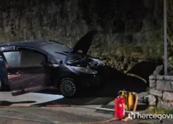 Požar na automobilu Nebojše Vukanovića izbio u unutrašnjosti vozila