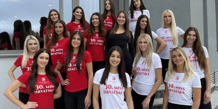 Poznato svih 15 finalistica za izbor Miss Hrvatske. Našu županiju predstavlja buduća pravnica i nekadašnja odbojkašica