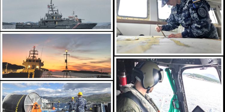 Pripadnici Obalne straže sudjelovali u vježbama traganja i spašavanja na moru