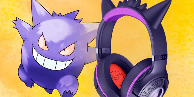 Razer Kraken Kitty V2 Pokemon Gengar Edition slušalice za igranje konačno su ponovno na zalihama