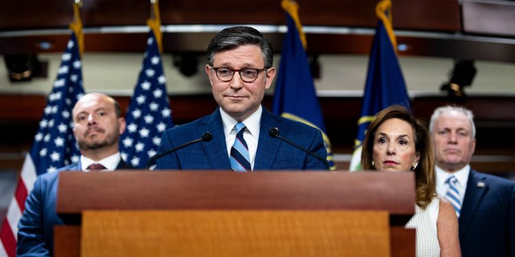 Republikanci u Zastupničkom domu pokazuju rijetko jedinstvo dok se zatvaranje povlači sljedeći tjedan