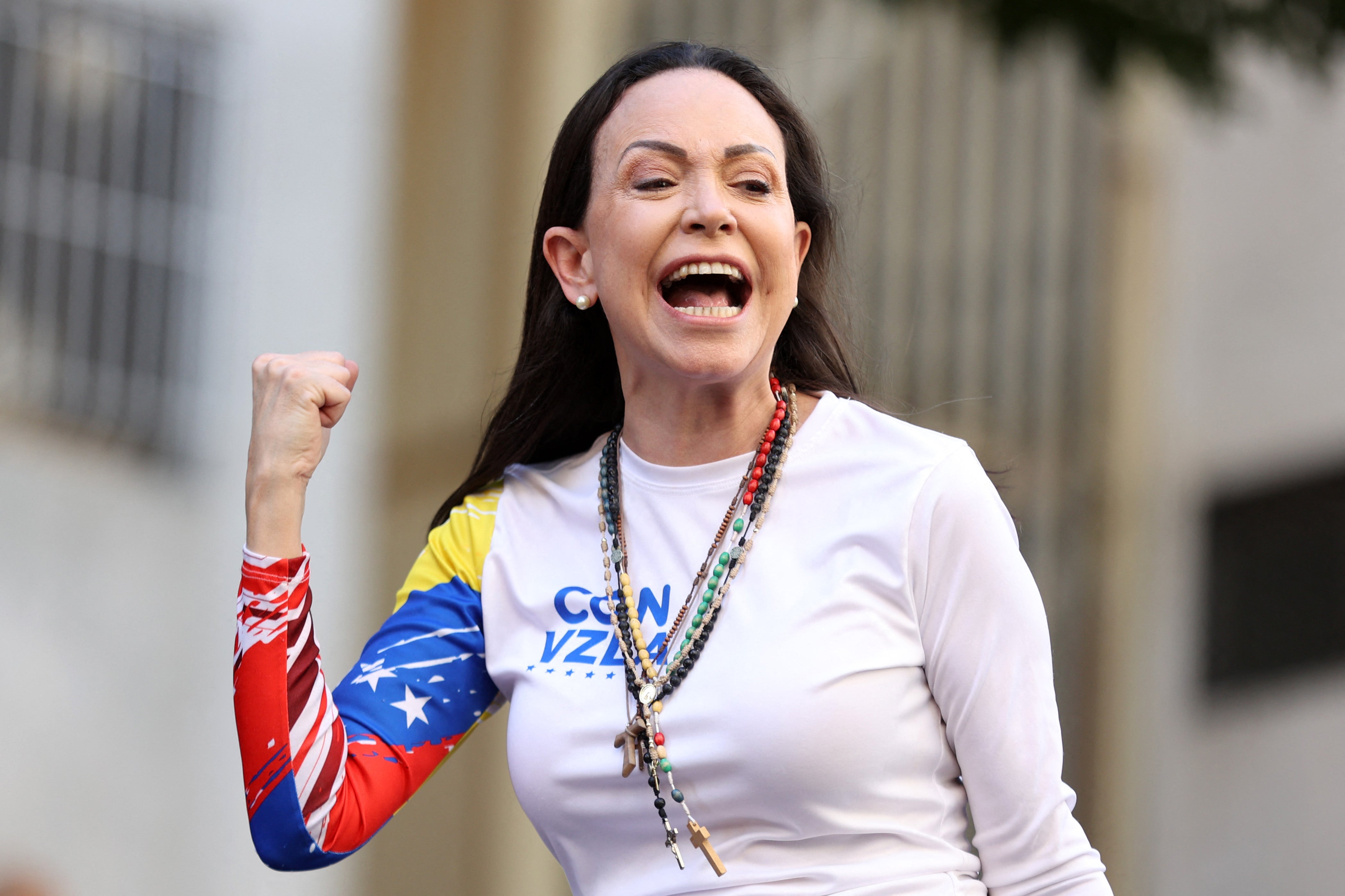 Venezuelanska vođa oporbe Maria Corina Machado, dobitnica nagrade za Nobelovu miru 2025.