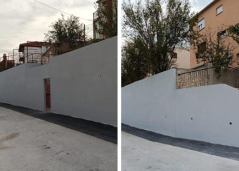 SPLIT Završena rekonstrukcija potpornog zida u Varaždinskoj ulici na Kmanu