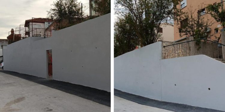 SPLIT Završena rekonstrukcija potpornog zida u Varaždinskoj ulici na Kmanu