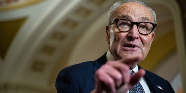 Schumer ulazi u AS ASHUTDOWN pogodak 2. tjedna, zahtijeva ugovor o obamacare kreditnim kreditima