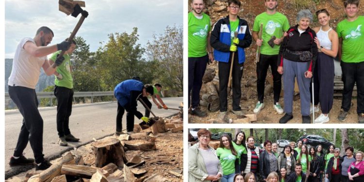 Slobodna Dalmacija – FOTO Svaka čast! Ovako Imoćani volontiraju za svoj kraj, među njima i gospođa sa štakom! Pogledajte što su sve napravili