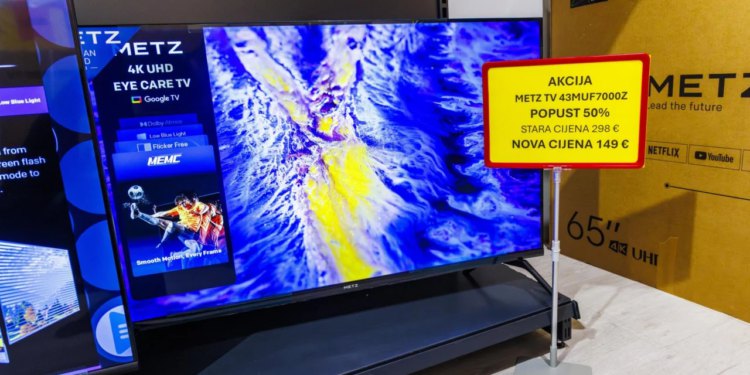 Slobodna Dalmacija – Kreće totalno ludilo! U kaštelanski outlet stigli televizori, cijene su nestvarne! Evo što je još na brutalnoj akciji