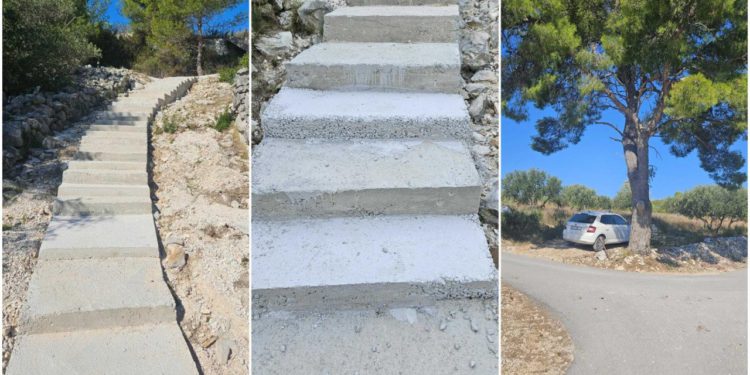 Slobodna Dalmacija – Načelnik ribari tijekom radnog vremena, pa mu je općinska tvrtka izgradila i stepenice do broda na ilegalnom vezu?!