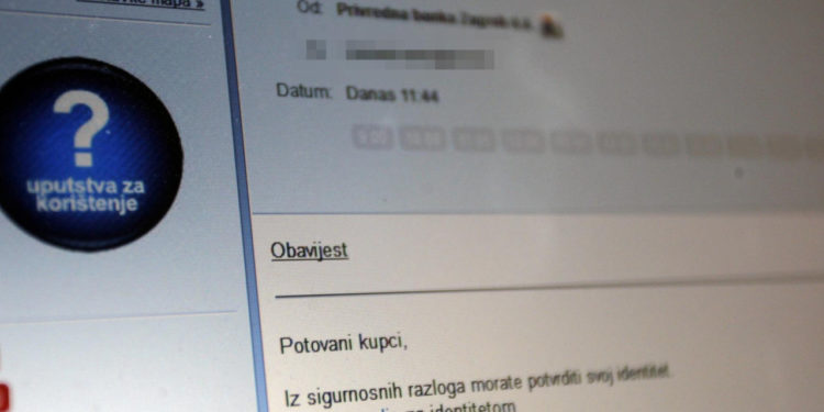 Slobodna Dalmacija – Splitska policija upozorava: ‘Kruže lažni e-mailovi, prevaranti se predstavljaju kao policajci!’ Ovako izgleda poruka