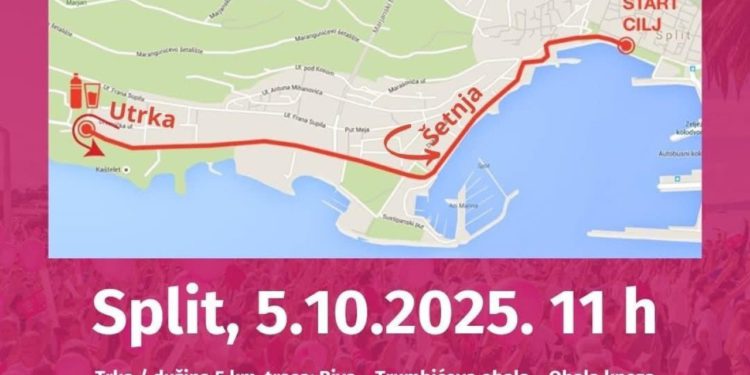 Slobodna Dalmacija – Sutra se zatvara promet od Šetališta Ivana Meštrovića do Obale Hrvatskog narodnog preporoda: razlog je humanitaran