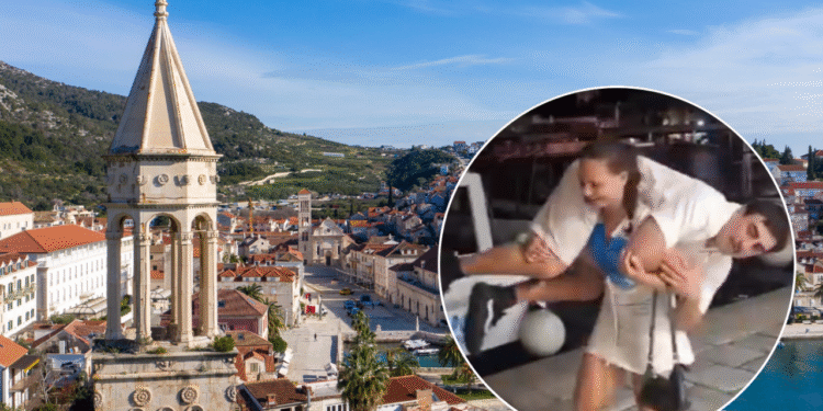 Slobodna Dalmacija – VIDEO Je li mu dobro? Cura uzela momka, stavila ga preko leđa i nosila hvarskom rivom: ‘Ovo vidim prvi put’