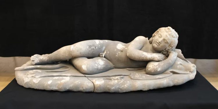 Spektakularno otkriće u Puli! Pronađen “Usnuli Kupid” iz 2. stoljeća