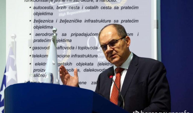 Što podrazumijeva ublažavanje zabrane raspolaganja državnom imovinom? Evo kakav je prijedlog dobio Christian Schmidt