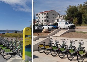 Trogir dobio tri nove postaje za javne bicikle