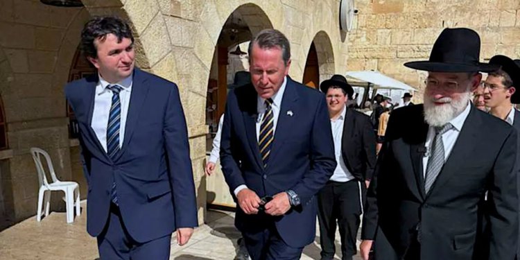 Trumpov kandidat za veleposlanika vjerskih sloboda Mark Walker posjetio je Izrael