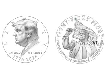 Trumpov tim brani svoj nastup na predloženim novčićima od 1 USD, iako je kršio zakona iz 1866. godine