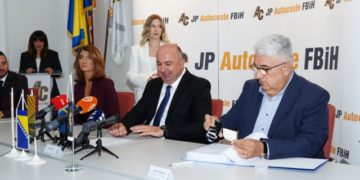 U Mostaru potpisani ugovori za izgradnju brze ceste koja spaja Mostar i Široki Brijeg s Hrvatskom