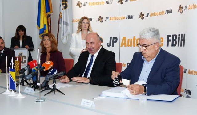 U Mostaru potpisani ugovori za izgradnju brze ceste koja spaja Mostar i Široki Brijeg s Hrvatskom