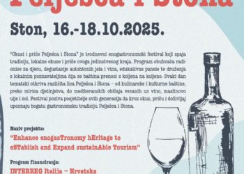 U četvrtak počinje manifestacija „Okusi i priče Pelješca i Stona“