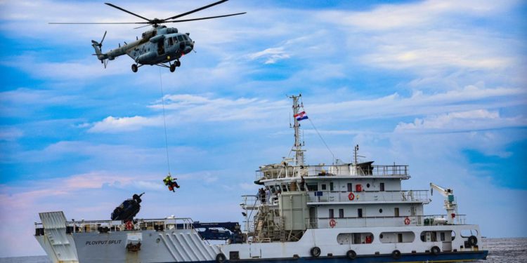 Uspješno provedena međunarodna vježba traganja, spašavanja i suzbijanja onečišćenja na Jadranu „ADRIA 2025“