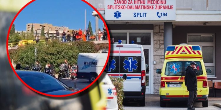 VIDEO Djelatnici Hitne prosvjeduju pred Vladom, stigla im podrška i iz Splita