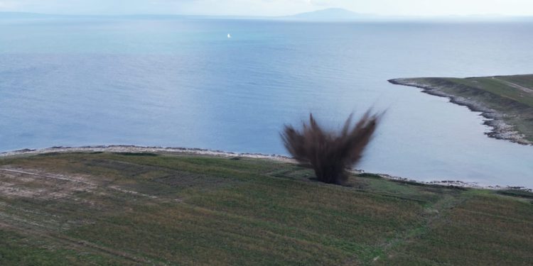 VIDEO Pogledajte kako je izgledala detonacija goleme bombe kod Pule